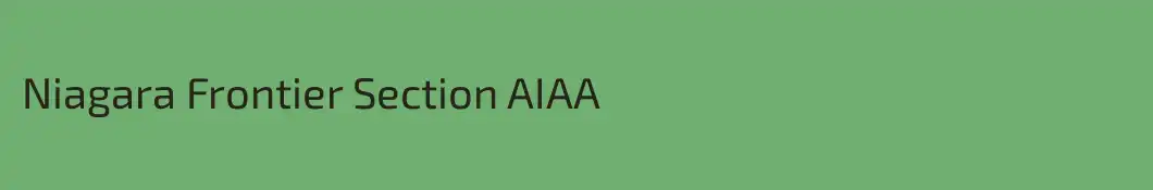 Niagara Frontier Section AIAA